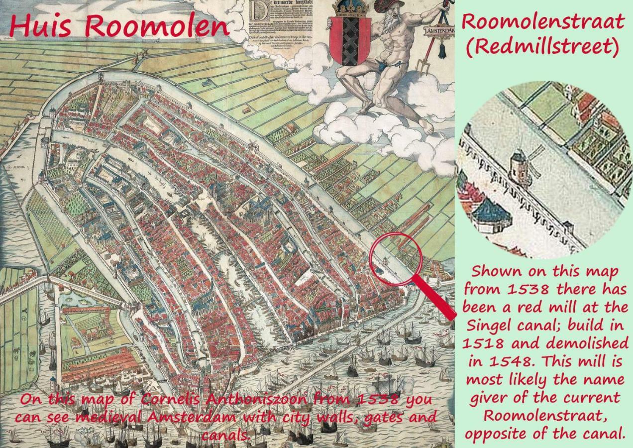 Huis Roomolen Amsterdam Luaran gambar